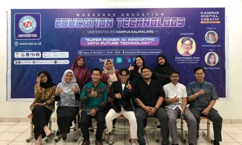 Universitas BSI (Bina Sarana Informatika) Kampus Kalimalang kembali menunjukkan komitmennya dalam memajukan dunia pendidikan dengan sukses menyelenggarakan workshop EduTech.