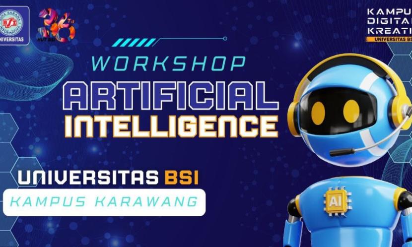 Universitas BSI (Bina Sarana Informatika) Kampus Karawang  akan menyelenggarakan workshop bertajuk Tips & Trik Membuat Modul Ajar Berkualitas dengan Menggunakan Artificial Intelligence.