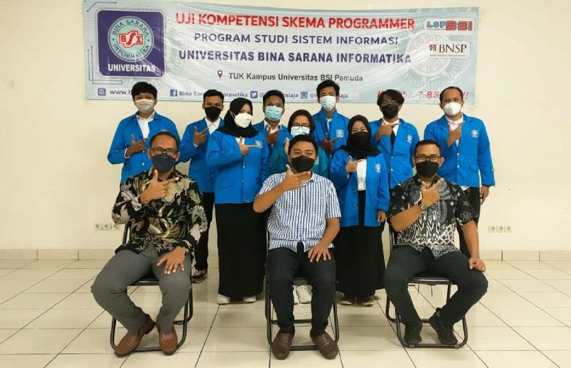 Universitas BSI (Bina Sarana Informatika) kampus Pemuda, Rawamangun, Jakarta Timur mengadakan Program Sertifikasi Kompetensi yang diselenggarakan pada Rabu (2/2).