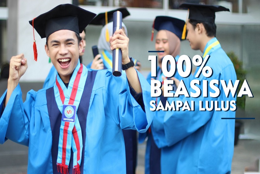 Universitas BSI (Bina Sarana Informatika) kampus Purwokerto menghadirkan beragam beasiswa kuliah yang dapat disesuaikan dengan kapasitas seperti beasiswa gratis 100 persen hingga lulus