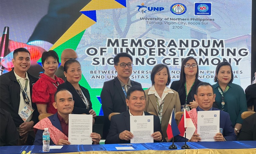 Universitas BSI (Bina Sarana Informatika) resmi menandatangani Nota Kesepahaman (MoU) dengan University of Northern Philippines (UNP) pada Kamis, 6 Februari 2025 di kampus UNP, Filipina.