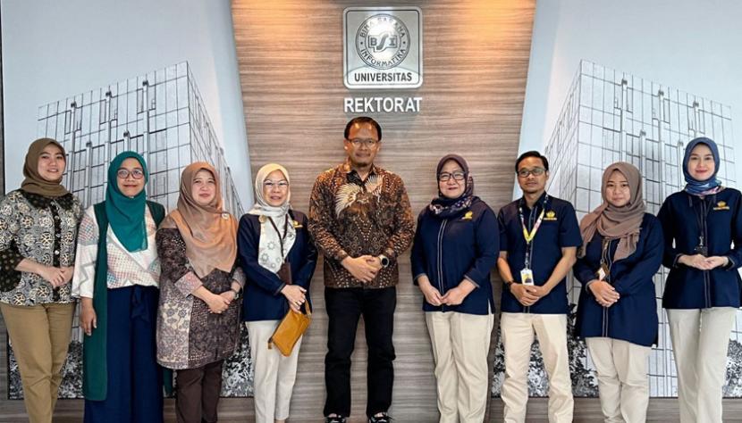 Universitas BSI (Bina Sarana Informatika) sebagai Kampus Digital Kreatif menerima kunjungan dari Kanwil DJP Jakarta Timur dan Kanwil Jakarta,