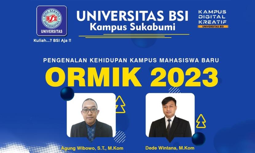 Universitas BSI Sukabumi gelar kegiatan Pengenalan Kehidupan Kampus Mahasiswa Baru (PKKMB) untuk mahasiswa baru.