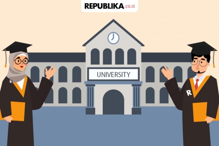 Universitas di masa peradaban Islam (ilustrasi).