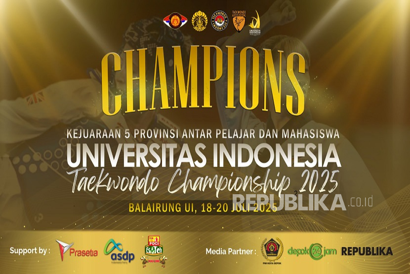 UI Gelar Taekwondo Championship Pertama, Disiapkan Jadi Acuan Taekwondo Nasional