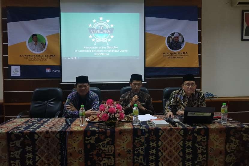 Universitas Islam Negeri (UIN) Sunan Kalijaga Yogyakarta Fakultas Ushuluddin pagi ini menyelenggarakan kuliah umum tasawuf dan psikologi Islam