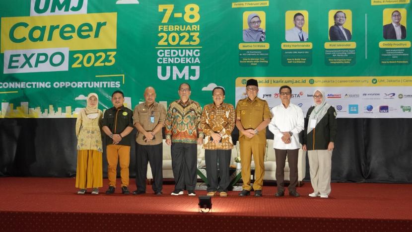 Universitas Muhammadiyah Jakarta (UMJ) melalui Career Center menggelar Career Expo pada 7-8 Februari 2023 di Gedung Cendekia UMJ. 