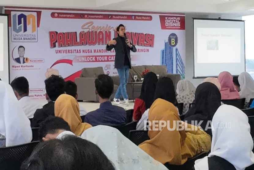 Universitas Nusa Mandiri (UNM) Kampus Jatiwaringin akan menghadirkan acara yang membuka wawasan tentang teknologi terkini dan tanggung jawabnya dalam acara Workshop Pahlawan Inovasi 2024. 