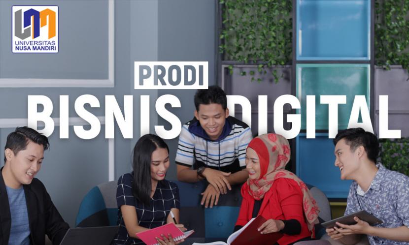 Universitas Nusa Mandiri (UNM) menghadirkan prodi baru, yaitu Prodi Bisnis Digital.