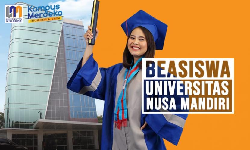 Universitas Nusa Mandiri (UNM) menyediakan berbagai program beasiswa untuk calon mahasiswa baru maupun mahasiswa ama.