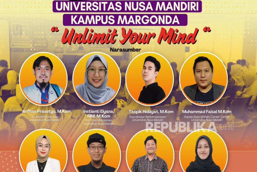 Universitas Nusa Mandiri (UNM) yang dikenal sebagai Kampus Digital Bisnis akan menggelar kegiatan Ngobrol Kampus Bareng Orang Tua, Sabtu (16/8/2025).