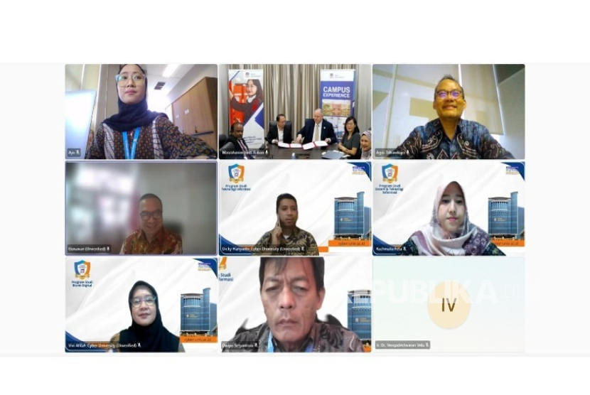Universitas Siber Indonesia atau yang dikenal dengan nama Cyber University resmi menjalin kerja sama internasional dengan Mila University melalui penandatanganan Memorandum of Understanding (MoU) yang dilaksanakan secara daring, Kamis (1/10/2025).