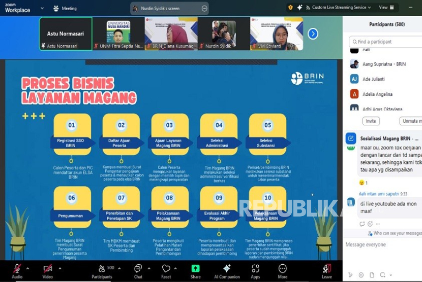 UNM terus mengembangkan talenta digital melalui Magang BRIN dan IEP 3+1.
