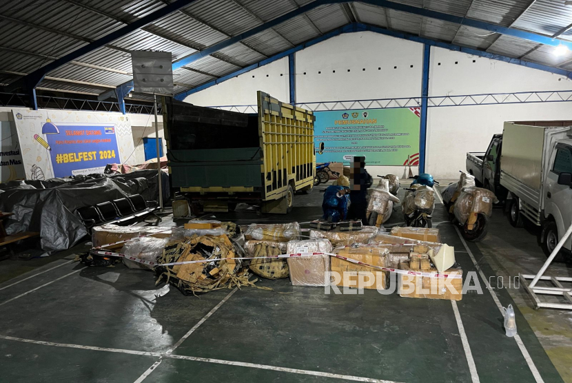 Bea Cukai Langsa Gagalkan Penyelundupan Sepeda Motor dan Suku Cadang Asal Thailand