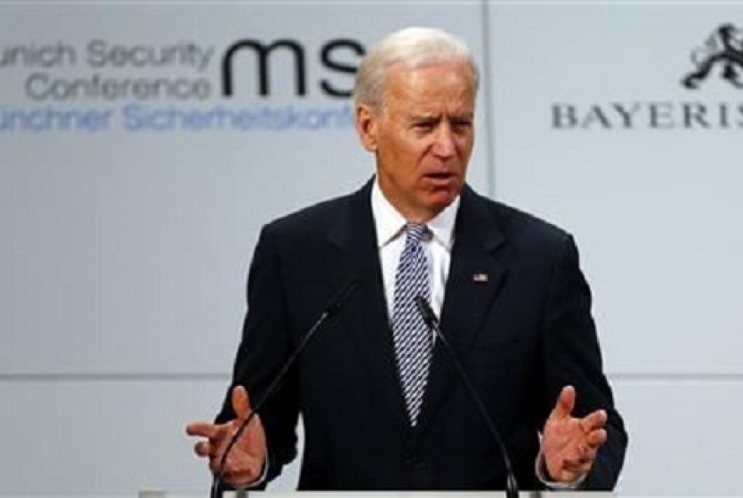 US Vice-President Joe Biden gives a speech at the 49th Conference on Security Policy in Munich February 2, 2013.