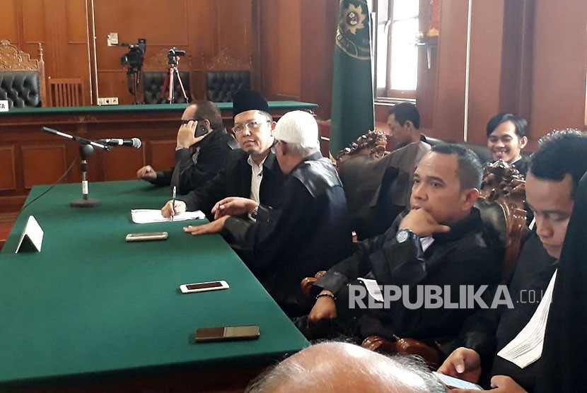 Ustaz Alfian Tanjung gets two years of imprisonment for hate speech by panel of the judges of Surabaya Court, on Wednesday (December 13).