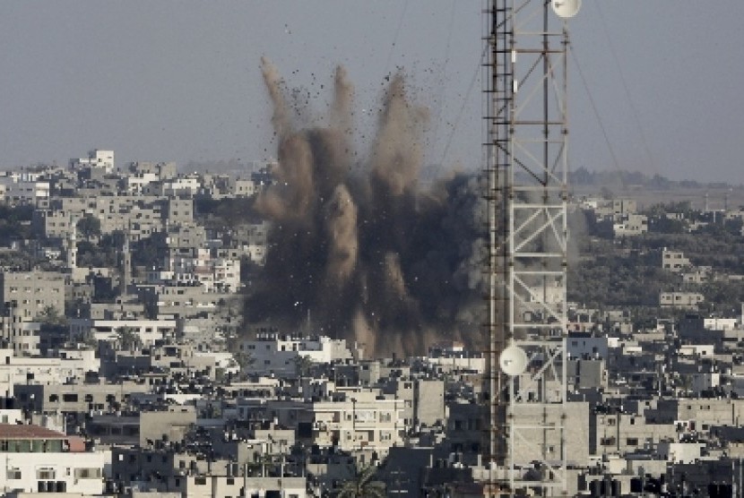 Pasukan keamanan Israel pada Jumat (22/9/2023) mengatakan telah meluncurkan serangan udara ke Jalur Gaza. ilustrasi