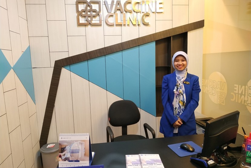 Vaccine Clinic yang diresmikan Rumah Sakit JIH Yogyakarta, Rabu (3/7).