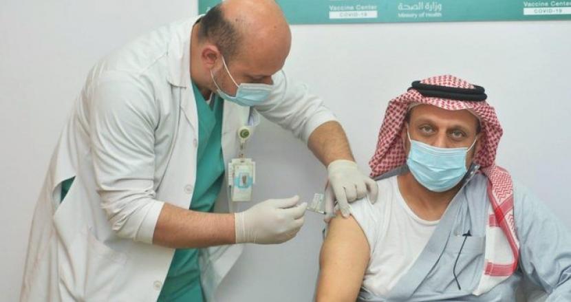 Vaksinasi Covid-19 di Arab Saudi.