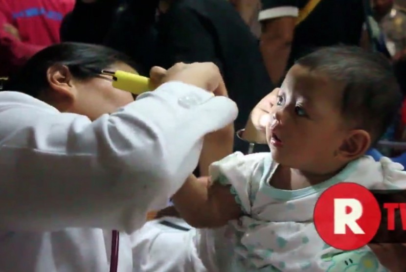 Vaksinasi ulang yang dilakukan disalahsatu Rumah Sakit di Jakarta Timur