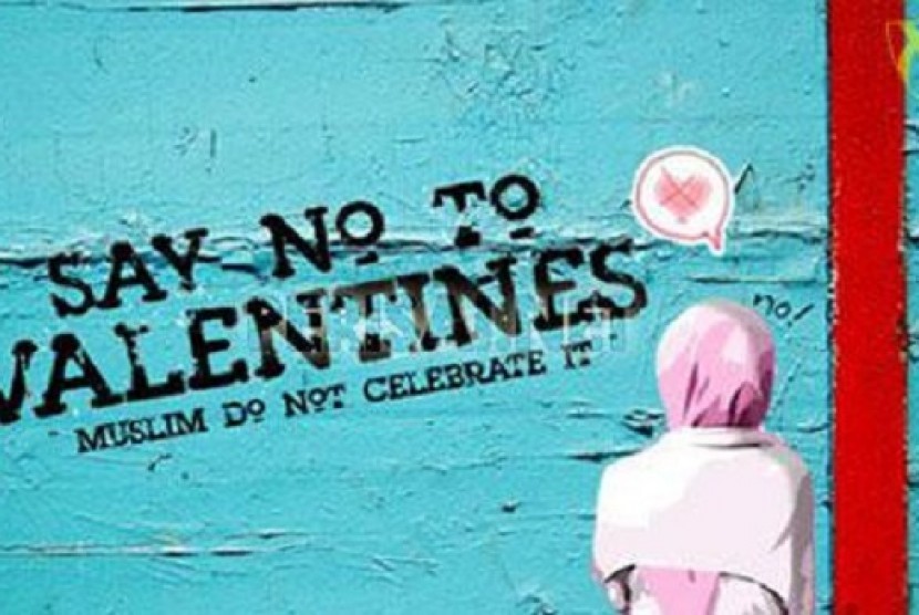 Imbauan larangan perayaan Hari Valentine (ILustrasi)