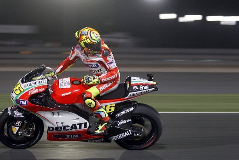 Valentino Rossi mengaku kecewa dengan performa motor Ducati GP12 yang jauh dari harapannya.