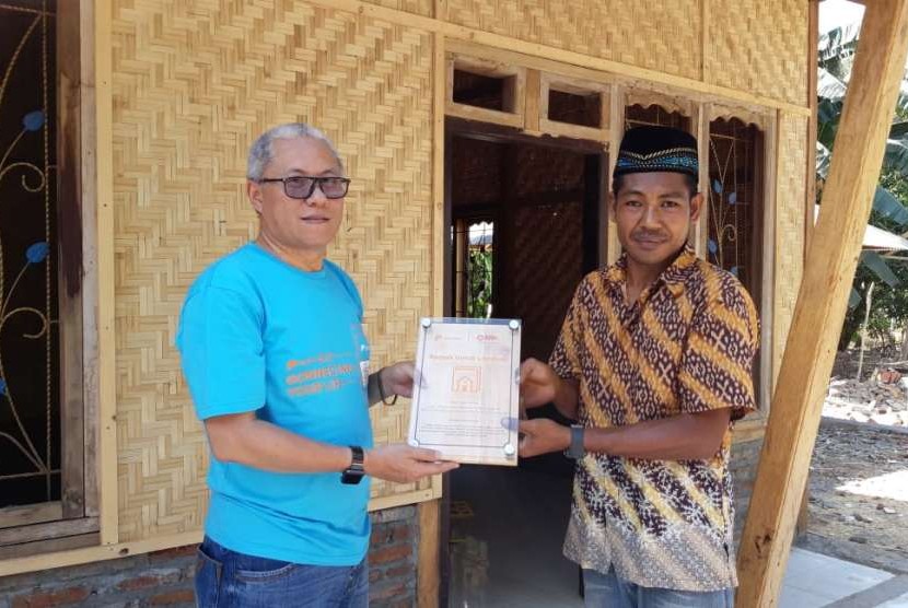 VCEO Paytren Hari Prabowo meninjau Rumah Quran di Lombok.