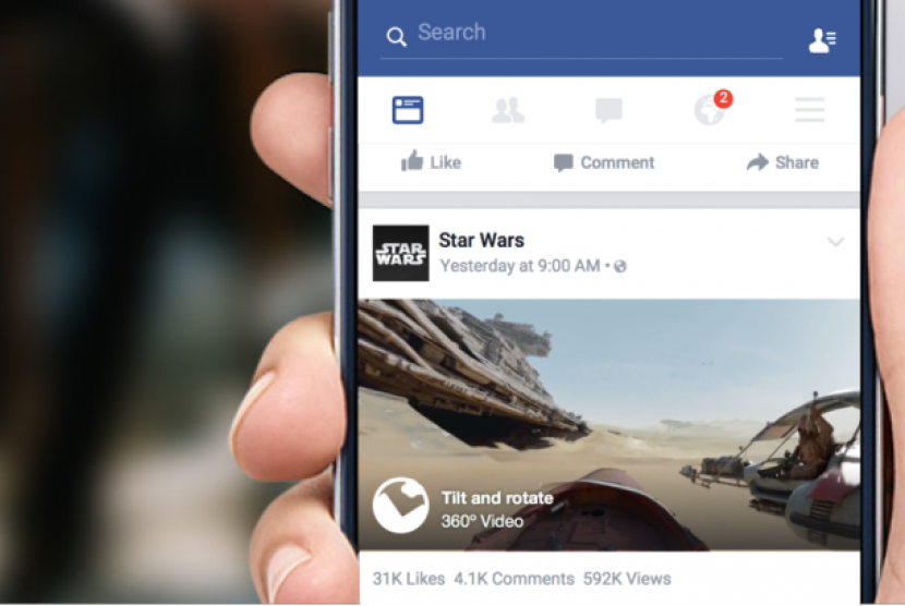 Video 360 di Facebook