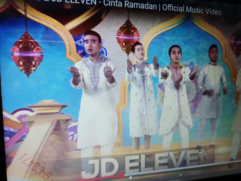 Video musik lagu Aku Cinta Ramadhan.