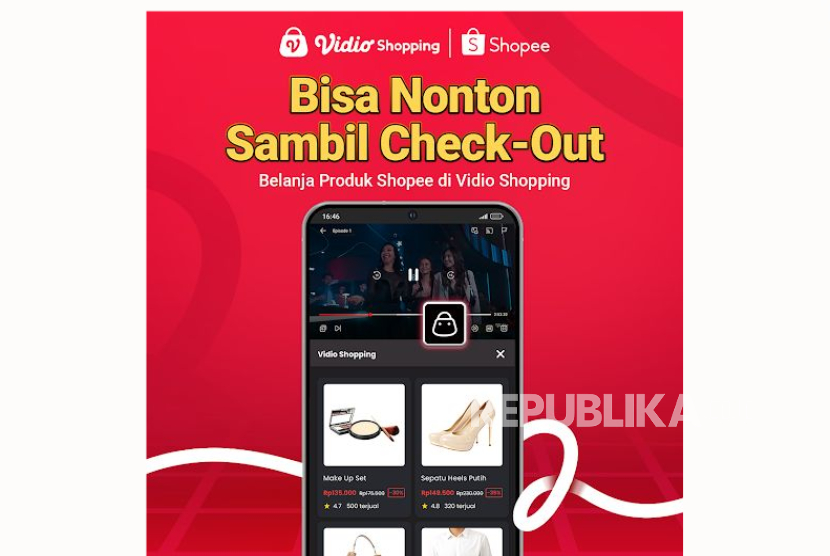 Vidio meluncurkan fitur Vidio Shopping, kolaborasi strategis dengan perusahaan e-commerce Shopee yang menggabungkan hiburan premium dan kemudahan berbelanja online dalam satu layar.