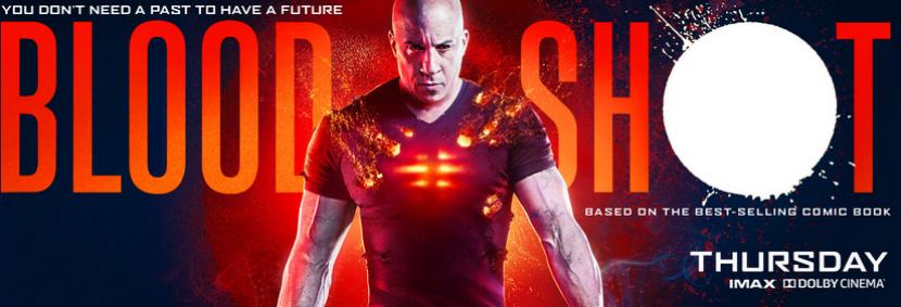 Vin Diesel dalam film barunya, Bloodshot.