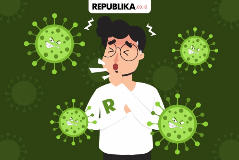 Virus corona jenis baru.(Republika)