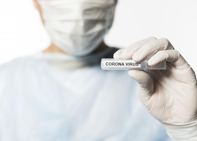 Arab Saudi Lakukan Uji Klinis Antivirus ke Pasien Covid-19. Foto Virus corona (ilustrasi).