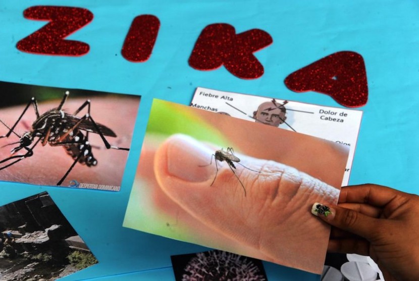 Virus Zika (ilustrasi)