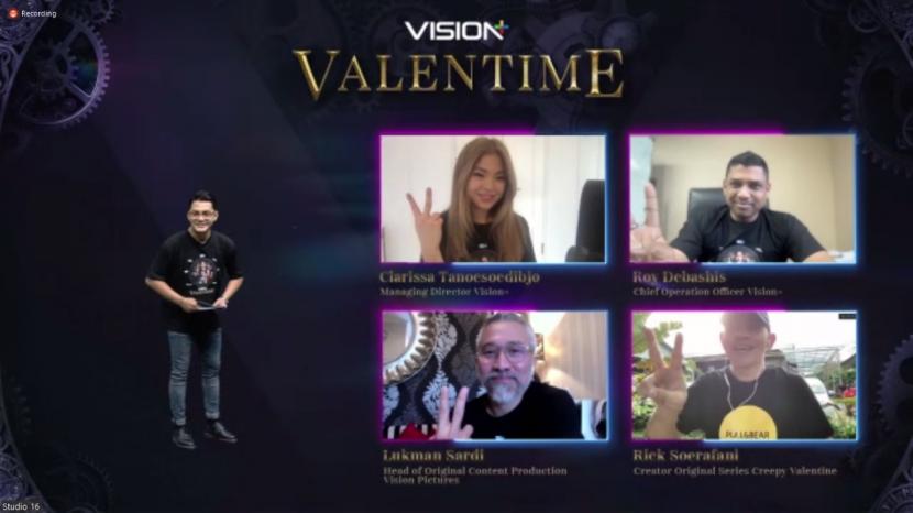 Vision+ menghadirkan original series terbaru berjudul Creepy Valentine yang bergenre romantis dan horor-thriller.