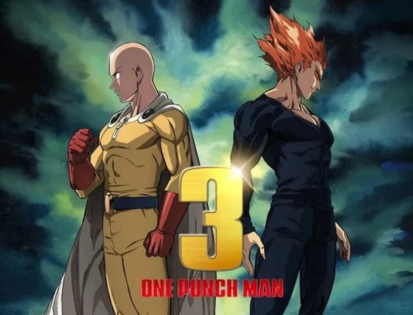  Visual teaser One Punch Man. 