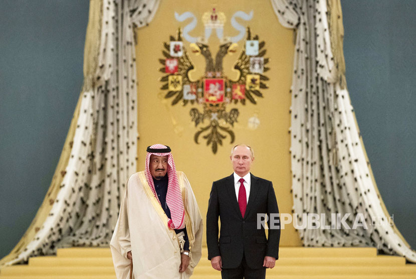 Vladimir Putin dan Raja Salman