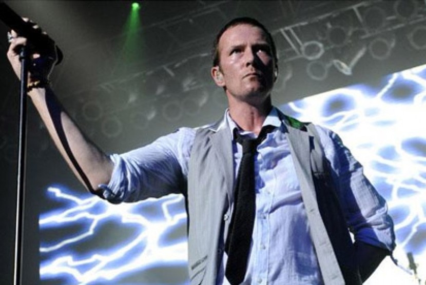 Vokalis band Stone Temple Pilots, Scott Weiland.