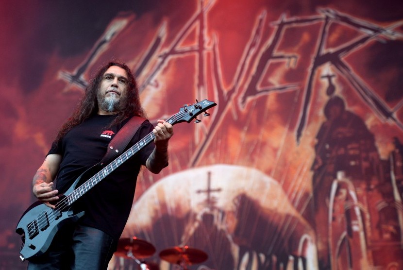 Vokalis/basis Slayer, Tom Araya.