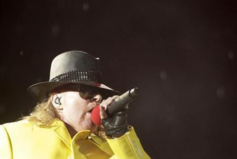 Vokalis Guns N' Roses, Axl Rose.