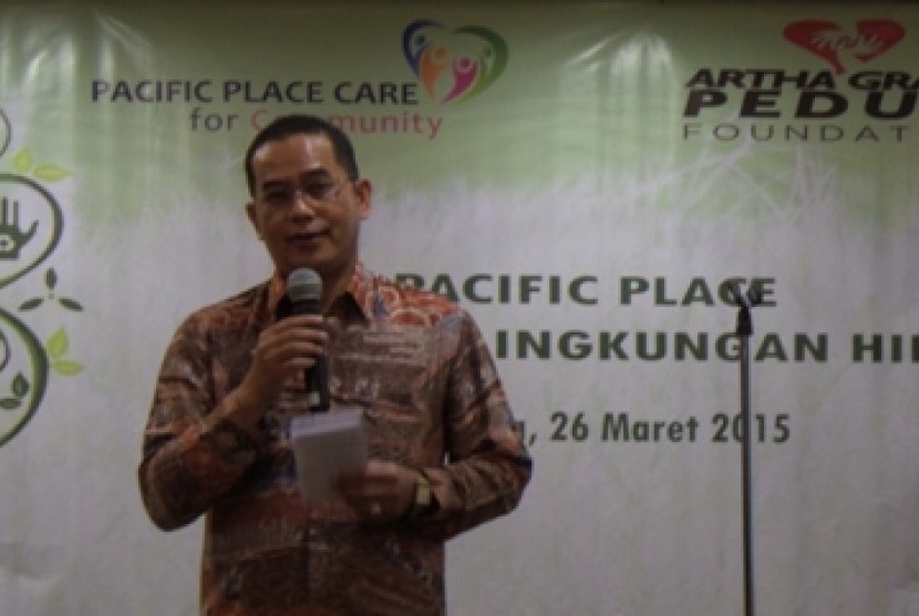 VP Operation Support Services PT Pacific Place Jakarta Ishak A. Muin