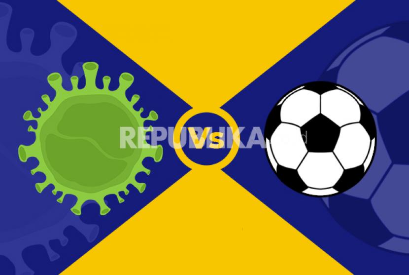 Wabah virus corona berdampak pada penundaan kompetisi-kompetisi sepak bola di negara-negara Eropa(Republika)