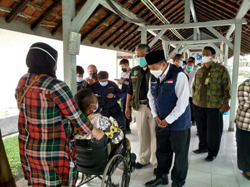 Wagub Jabar Uu Ruzhanul Ulum meninjau kondisi RSUD dr Soekardjo Kota Tasikmalaya. (Ilustrasi) 