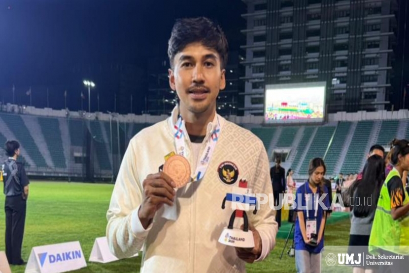 Mahasiswa FIP UMJ Persembahkan Perunggu SEA Games 2025 untuk Indonesia