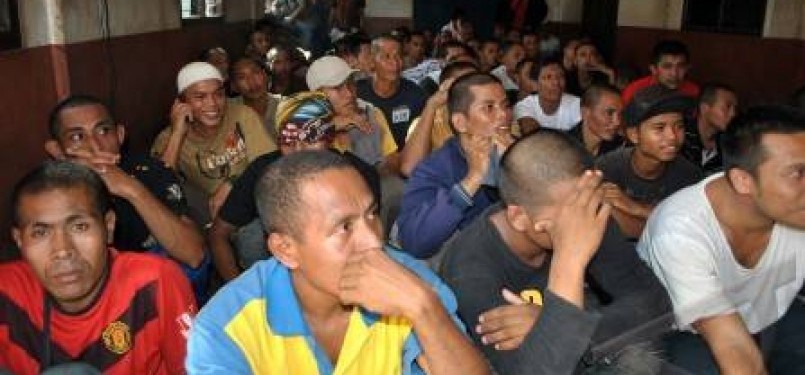 Wajah para TKI ilegal yang dideportasi dari Malaysia (ilustrasi).