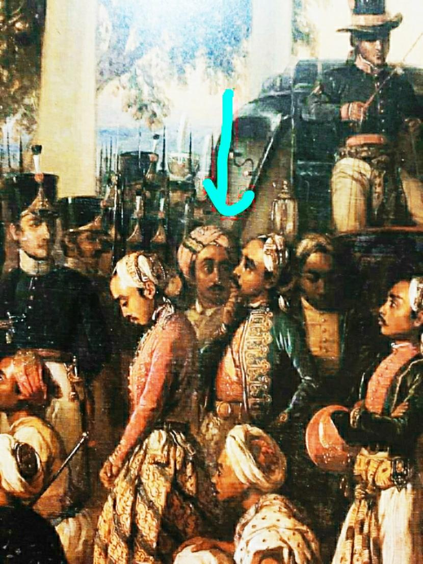 Dandadan laskar Diponegoro ketika menunggui perundingan sang pangeran di Magelang kala ditiou dan ditangkap Belanda. 