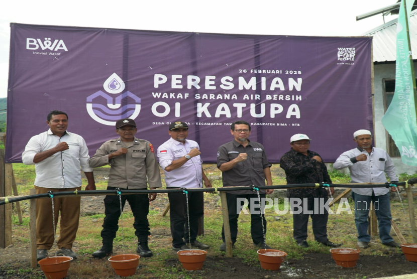 Wakaf Sarana Air Bersih di Desa Oi Katupa, Kecamatan Tambora, Kabupaten Bima, NTB