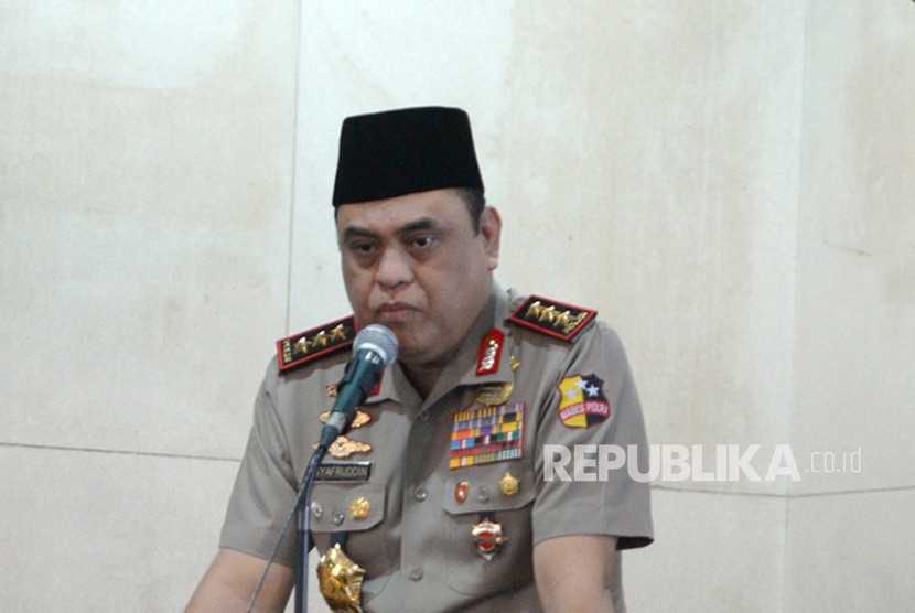 National Police deputy chief Comr. Gen. Syafruddin