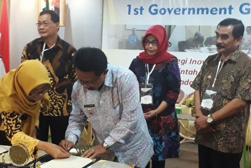 Wakil dari 11 Pemda di Jawa dan Luar Jawa deklarasi bersama dan tiga kabupaten menandatangani nota kesepahaman dengan UMY (Universitas Muhammadiyah Yogyakarta) pada acara 1st Goverment Gathering.