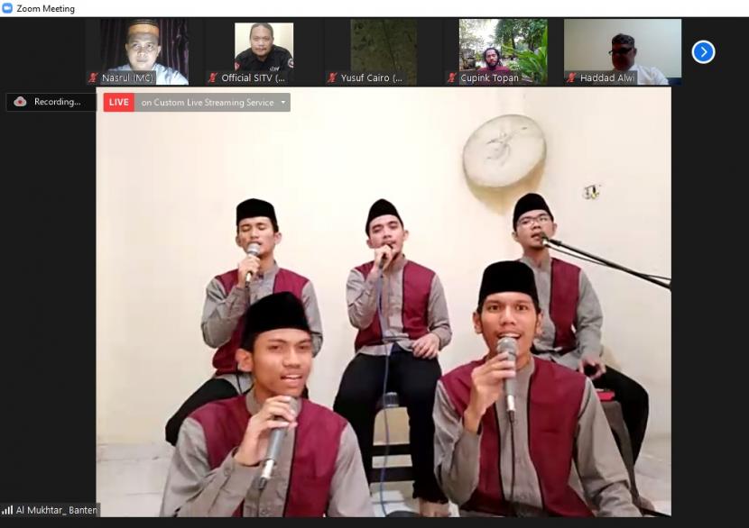 Wakil dari Provinsi Daerah Istimewa Aceh tampil sebagai juara lomba Adzan dalam kegiatan Gebyar Kemerdekaan RI ke-75 Tahun & Pekan Muharam 1442 H.